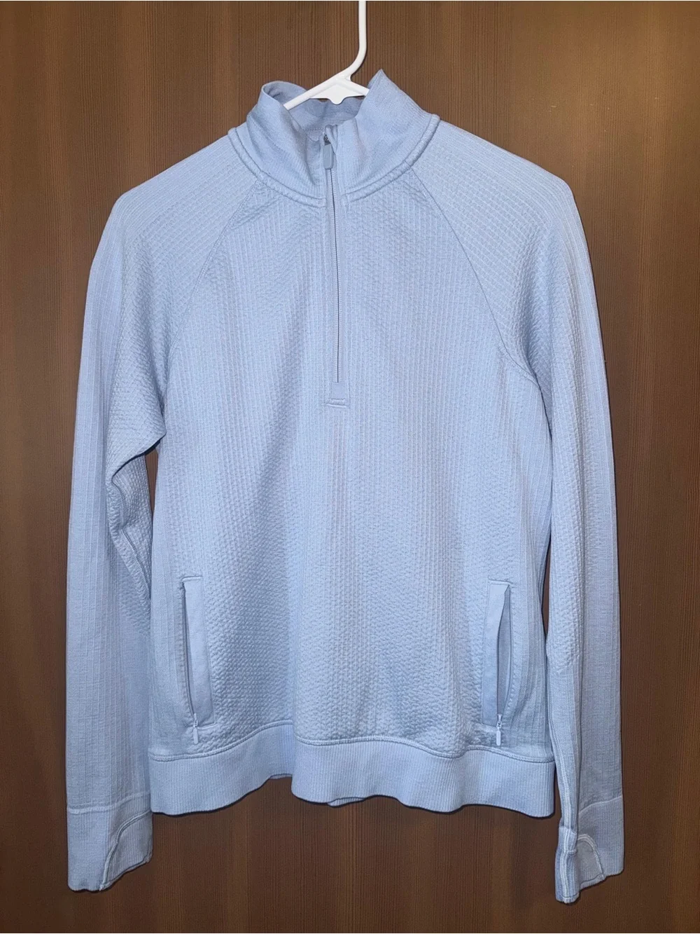 Lululemon Engineered Warmth Half Zip sweatshirt Sz: 8